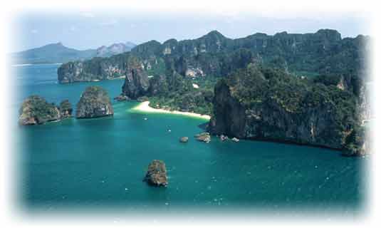 One of the Ao Nang - Krabi Beaches and the hotels Resorts